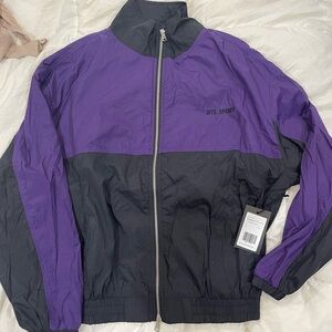 Brunette the label Purple and Black Jacket